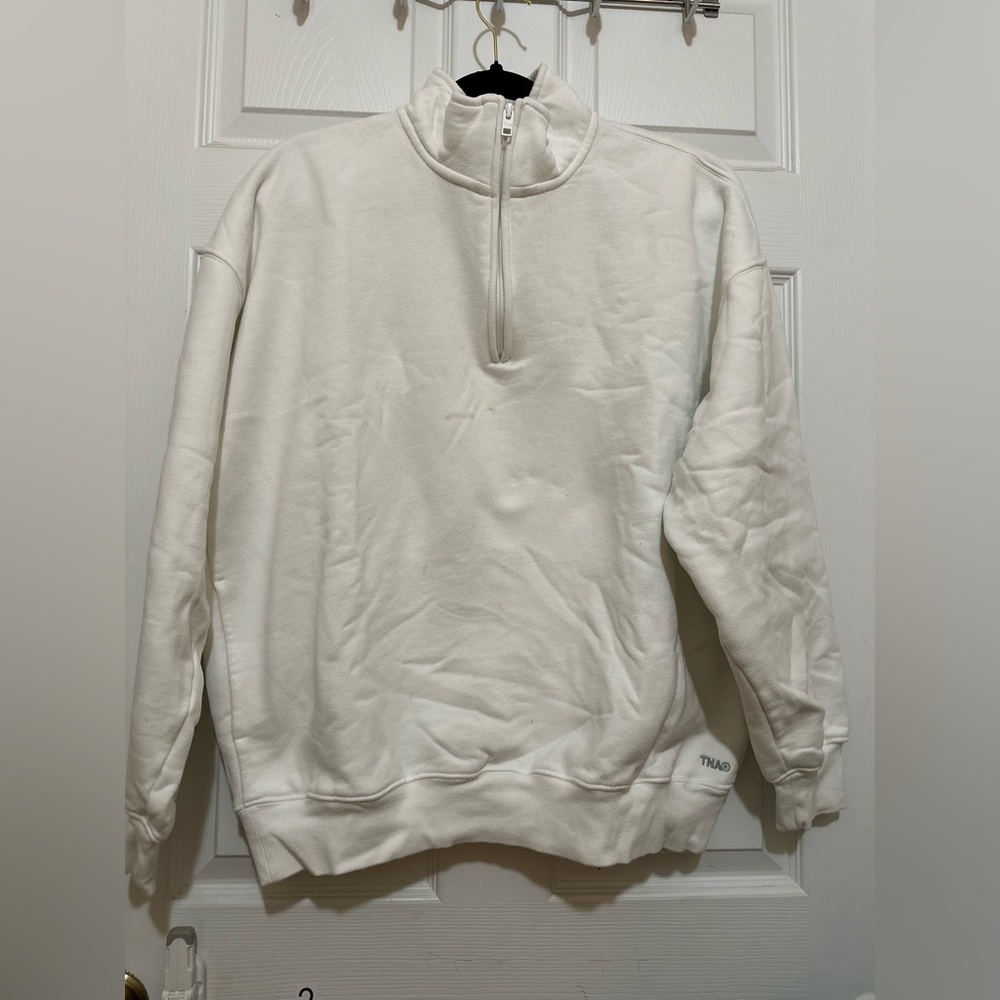 TNA SWEAT FLEECE ❌WHITE❌WOMENS MEGA FIT
